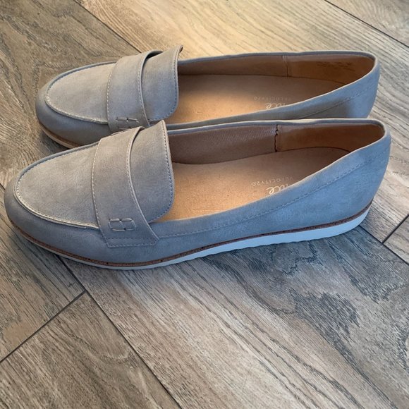 NEW LIFE STRIDE WOMEN'S ZEE SLIP ON LOAFERS GRAY 11M - Picture 6 of 8